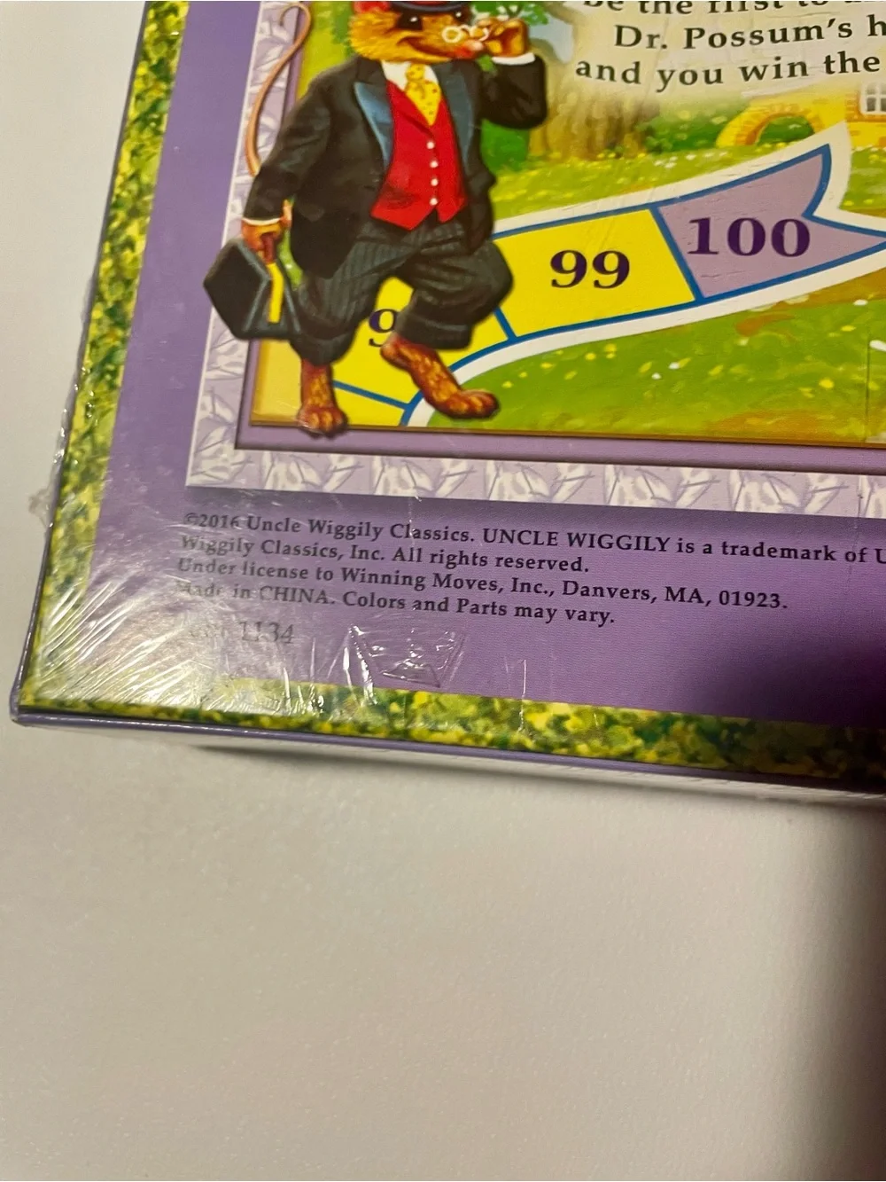 NIB Uncle Wiggily Board Game Winning Moves Classic Kids Game Sealed Disclaimer